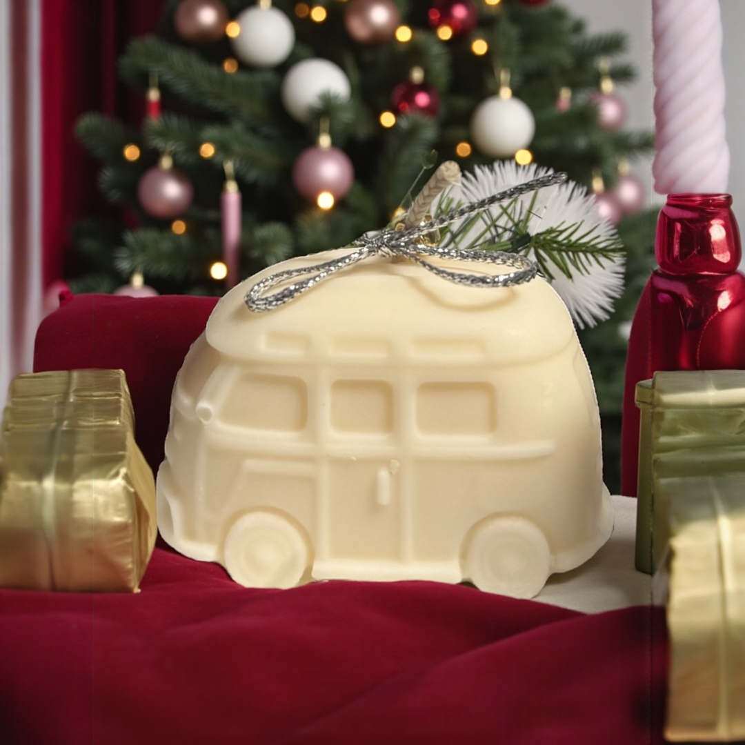 Lumanare decorativa masinuta Craciun – imagine 1