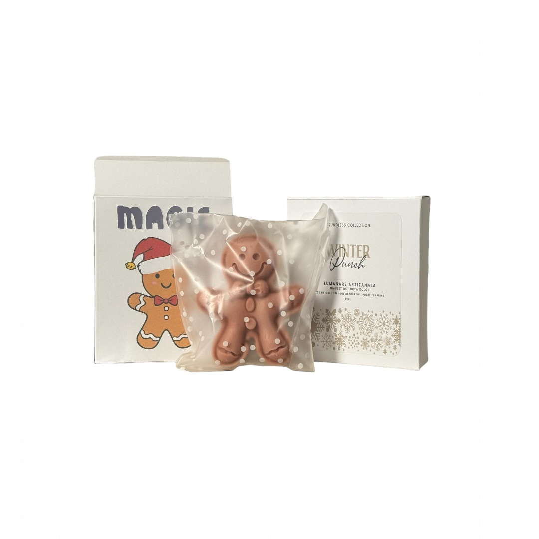 Lumanare omulet turta dulce Craciun – imagine 1