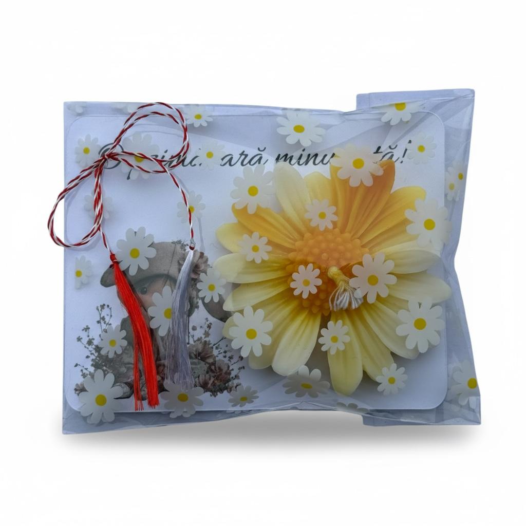 Martisor Margareta handmade – culori diverse – imagine 6