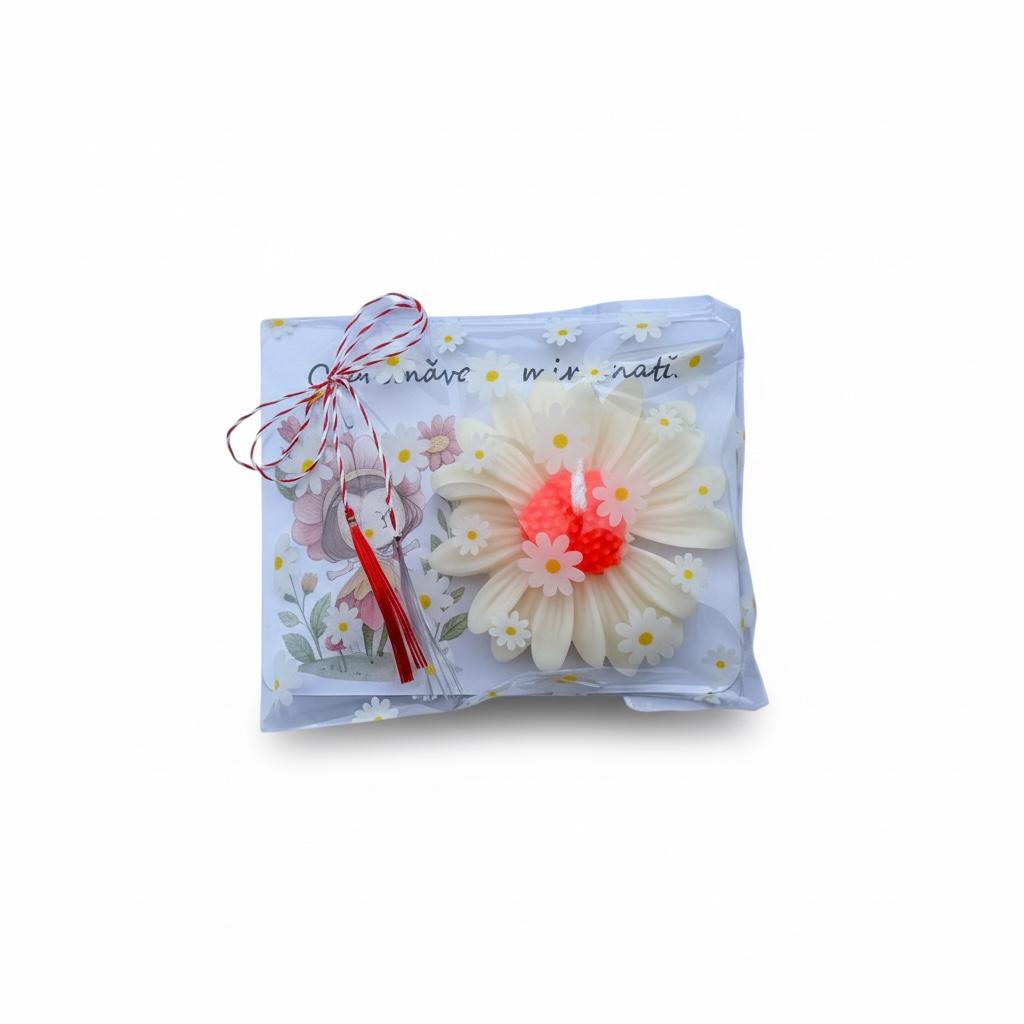Martisor Margareta handmade – culori diverse – imagine 3