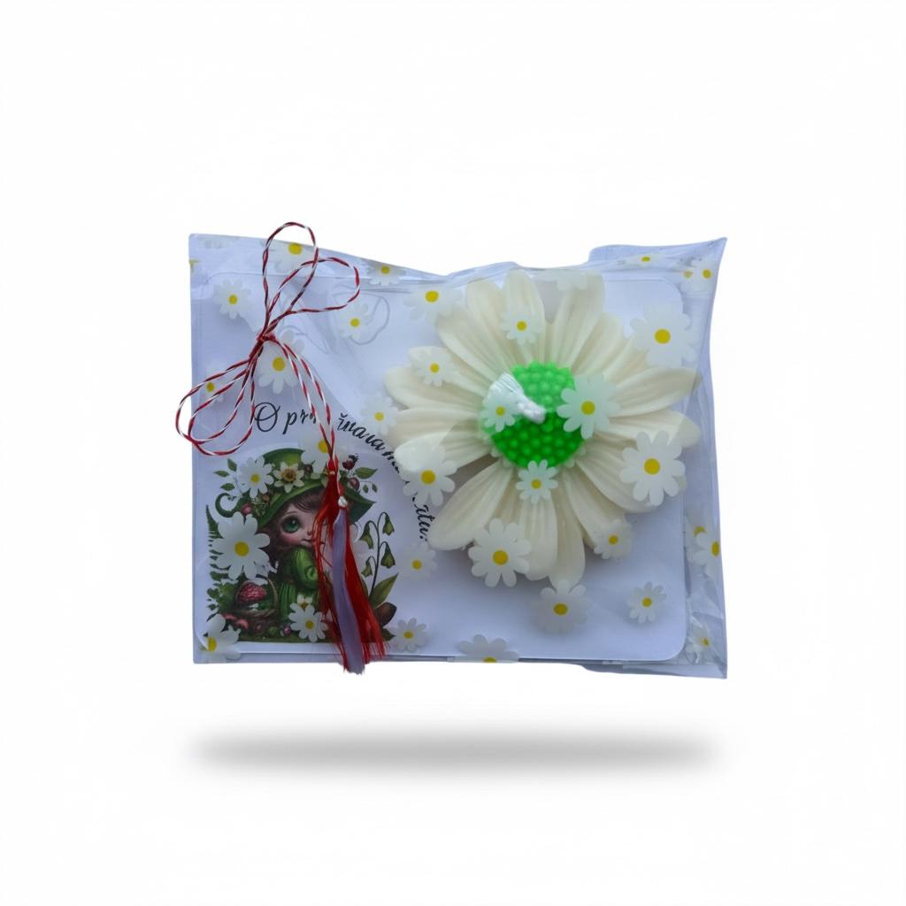 Martisor Margareta handmade – culori diverse – imagine 5