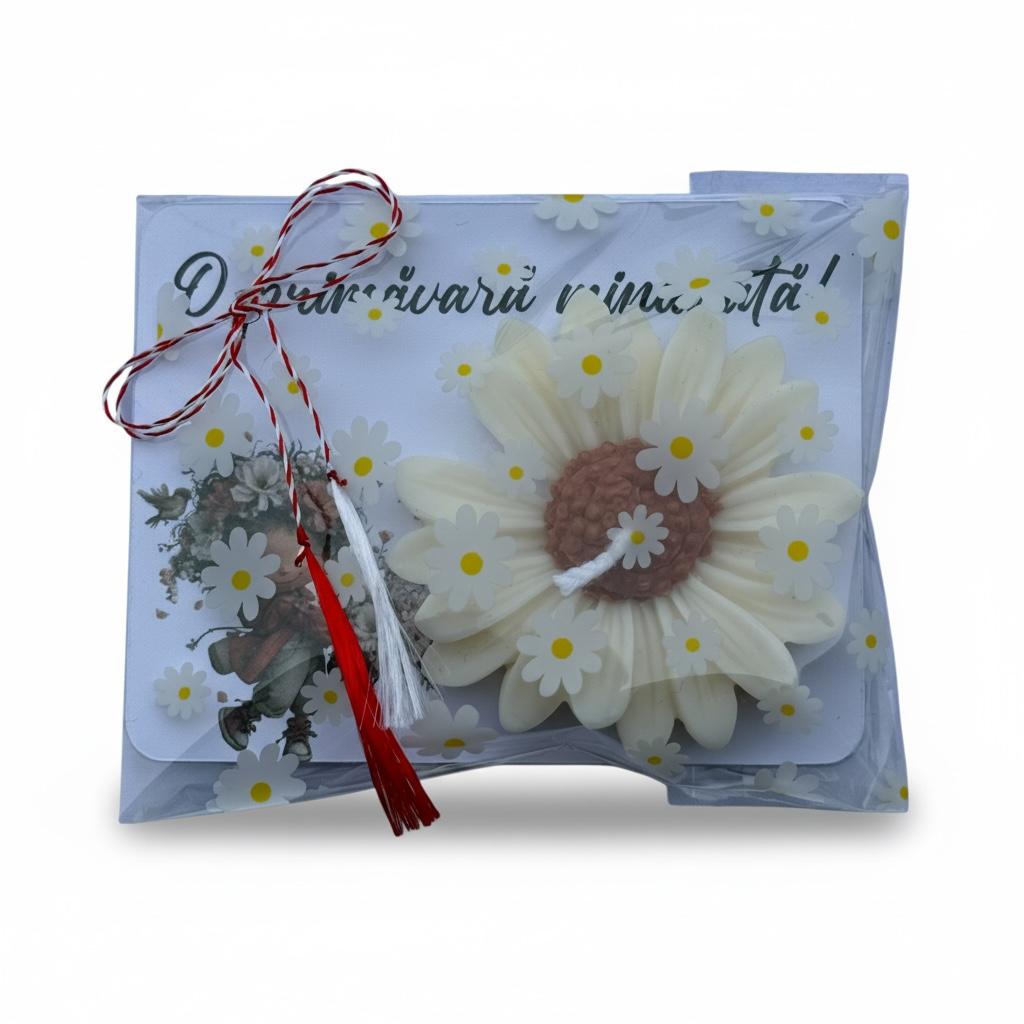 Martisor Margareta handmade – culori diverse – imagine 1