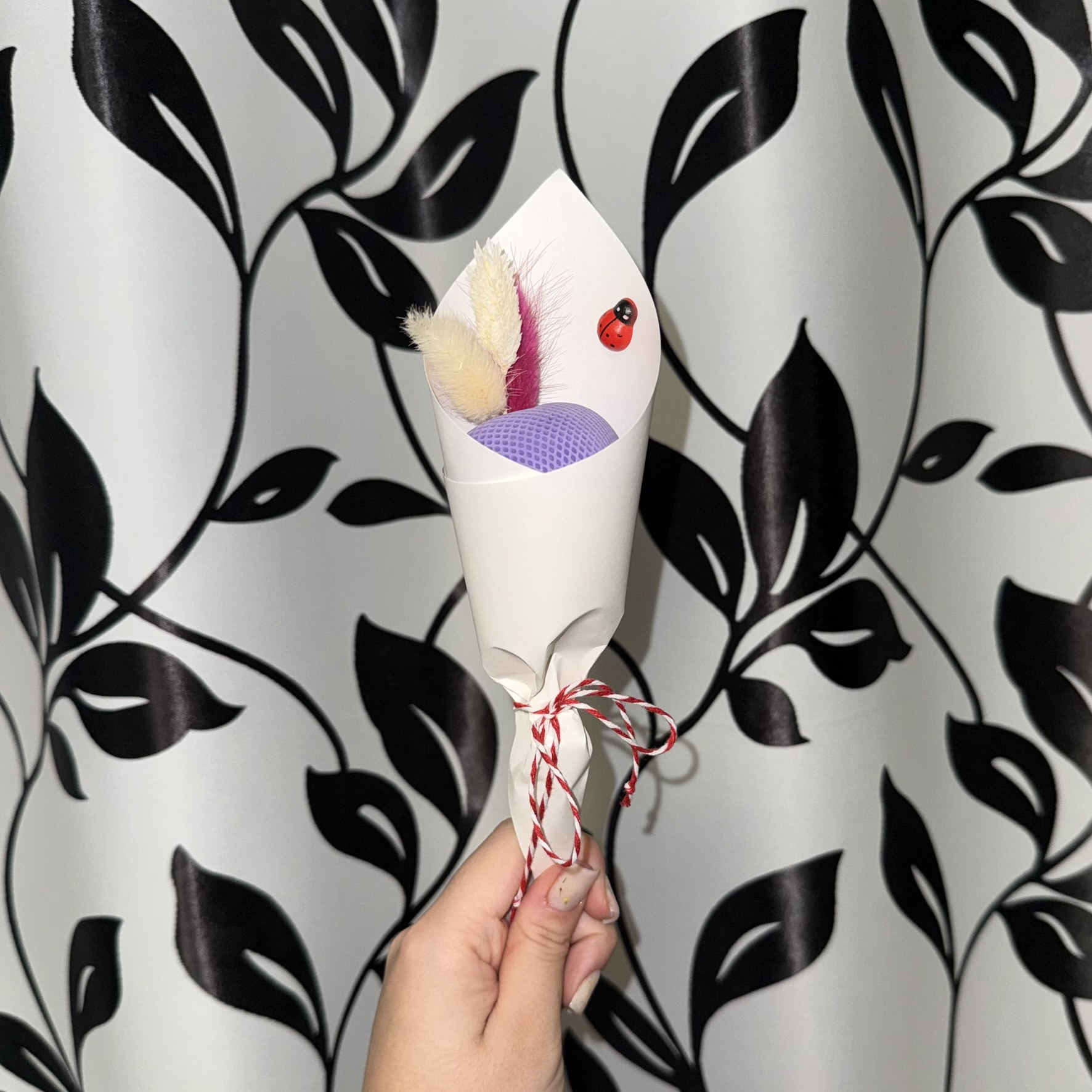 Martisor inima tip buchet – imagine 1