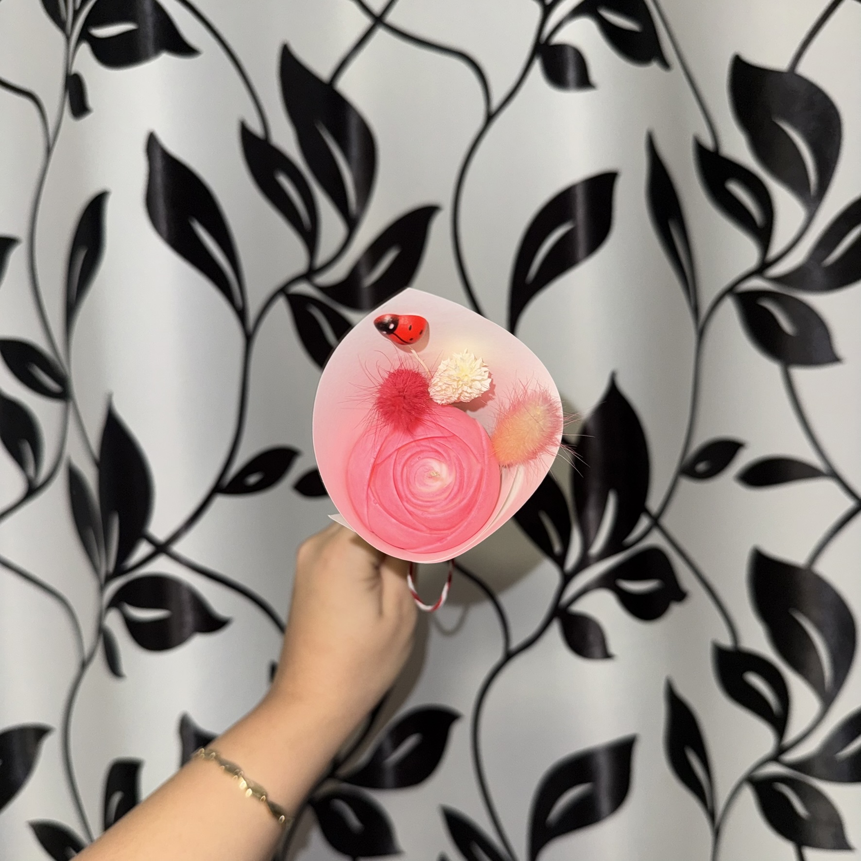 Martisor Trandafir delicat – imagine 2