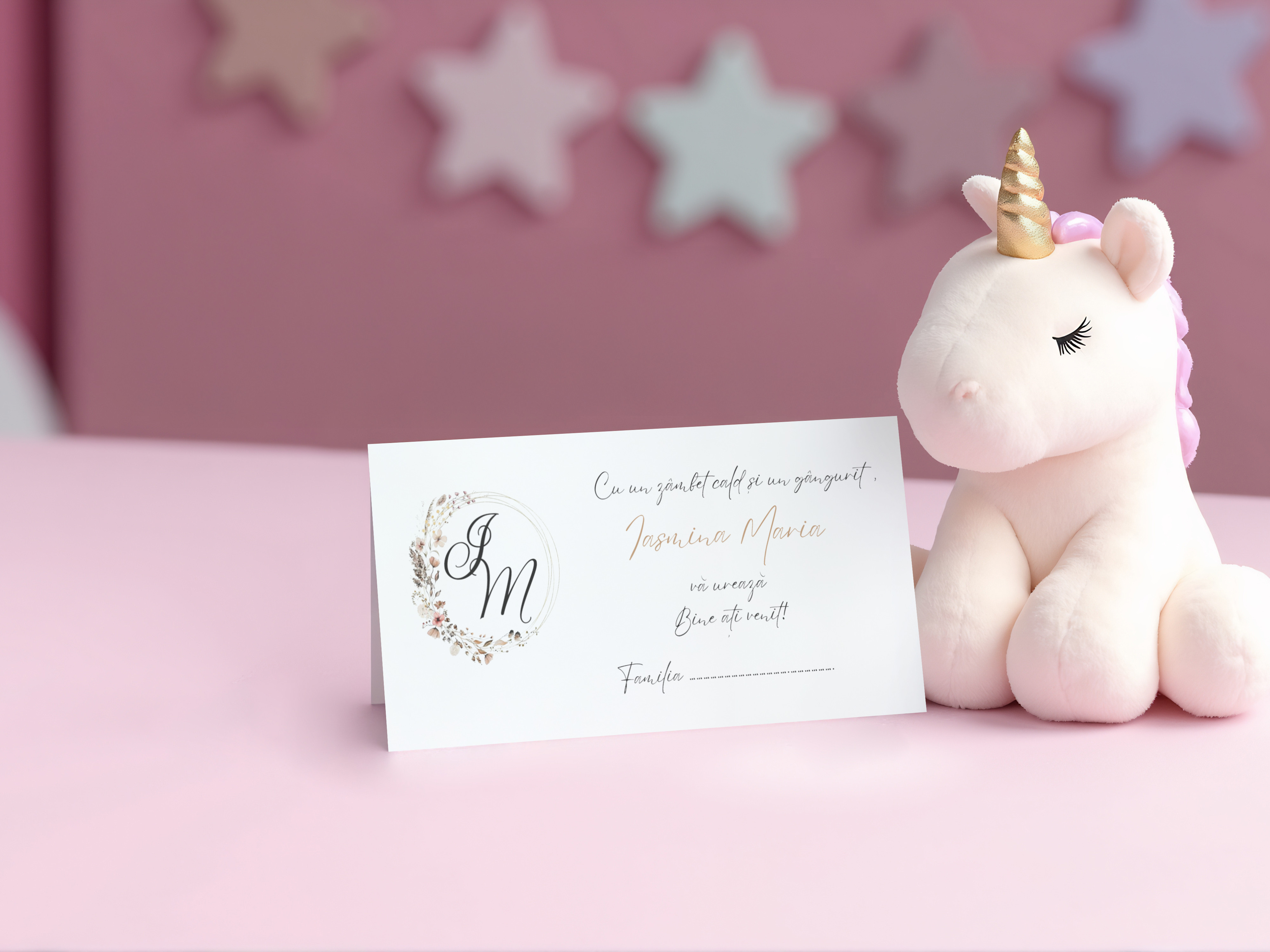 Plic de dar elegant cu lauri gri-argintiu – imagine 1